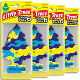 LITTLE TREES front packaging showing Piña Colada scent and benefits