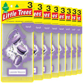 LITTLE TREES front packaging showing Lavender Macaron scent and count benefit