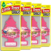 LITTLE TREES front pack showing 24 Morning Fresh trees and value