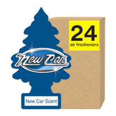 Little Trees front packaging showing 24-pack and easy storage benefit