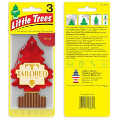 LITTLE TREES close-up of one tree freshener highlighting shape and scent appeal