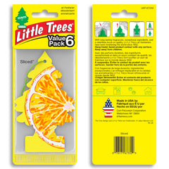 LITTLE TREES close-up of single Sliced tree highlighting scent pores