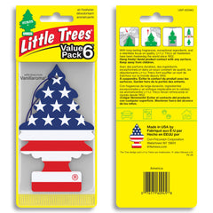 LITTLE TREES close-up of tree card texture showing durable scent material