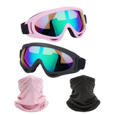 LJDJ front view with bandana showing full face protection and comfort