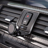 LLKUANG front dash mount installed in BMW showing clean OEM fit and cohesion