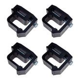 LLNSEAUTO front view clamp showing secure fit and easy installation