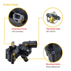 LLNSEAUTO close-up of mounting flange for accurate bolt alignment and easy install
