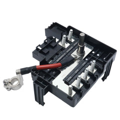 LLYZFED fuse block front view showing clean OEM fit and easy replacement