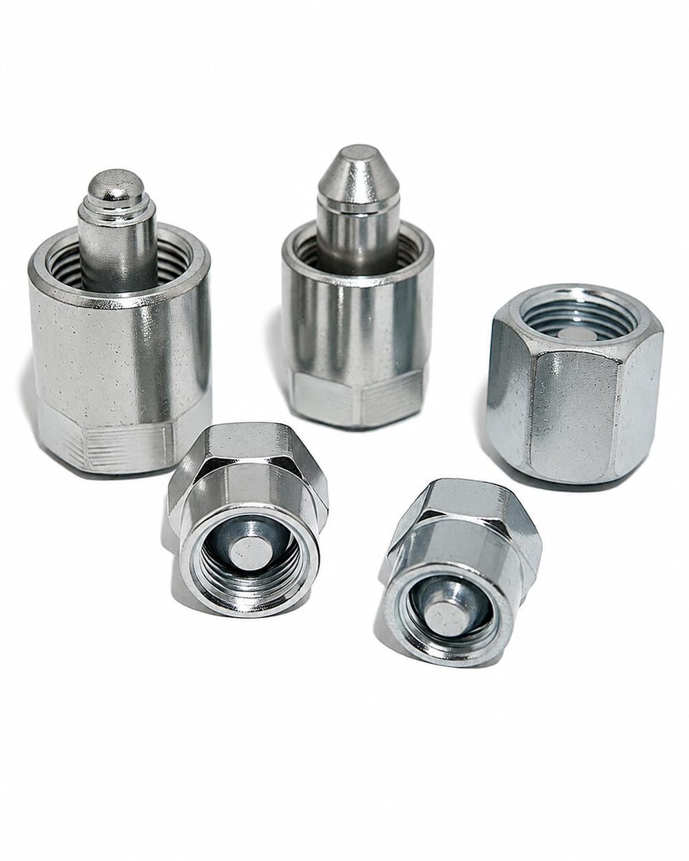 Lnkvorx front packaging showing five fuel rail caps, clear set identification and benefit