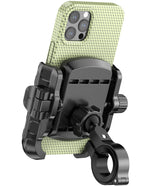 LOKTENWO front view mounted on handlebar showing secure grip benefit