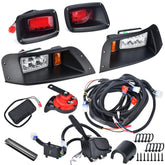 Lochnchn front headlight assembly showing bright LED and durable housing benefit
