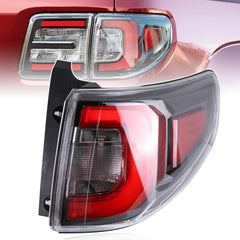 Lochnchn right rear taillight front view showing fit and finish, improves appearance