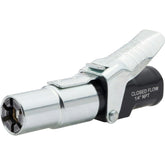 LockNFlate front view showing durable locking chuck and secure fit benefit