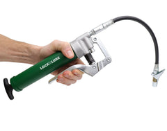 LockNLube 12-inch heavy duty hose detail for reaching tight recessed fittings