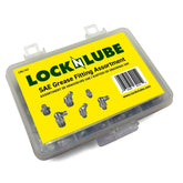 LockNLube front package showing kit and durable case for easy storage