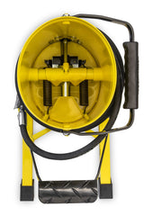 LockNLube coupler close-up highlighting secure connection and reduced grease mess
