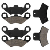 LOCOPOW front and rear pads in packaging showing compatibility and easy replacement