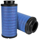 LOCOPOW front view of air filter pack showing fit and ready-to-install benefit