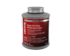 Loctite copper anti-seize front label showing brand and product benefits
