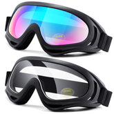 LOEO goggles front view showing full frame and lens for clear protection