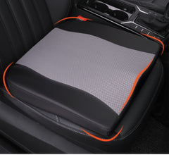 Lofty Aim front view car seat cushion showing ergonomic shape and improved comfort