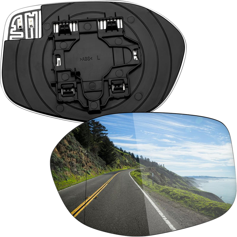 LOIYLLEN driver-side mirror front view showing clear reflection and fit