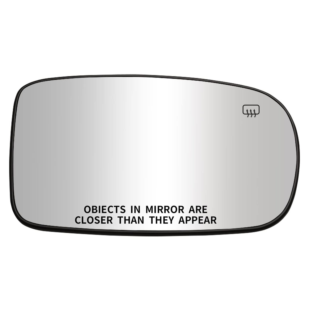 LOIYLLEN front view right mirror glass showing clean reflective surface and fit