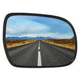 LOIYLLEN right passenger mirror front view showing clear reflection and fit