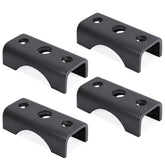 Lonffery front view of four-piece perch kit showing hardware and fit benefits
