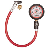 Longacre front face 2-1-2-inch dial shows clear PSI reading and easy visibility
