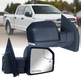 LONGLING front view of right passenger mirror showing fit and finish benefit