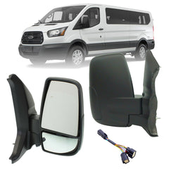 LONGLING passenger right mirror front view showing full replacement benefits