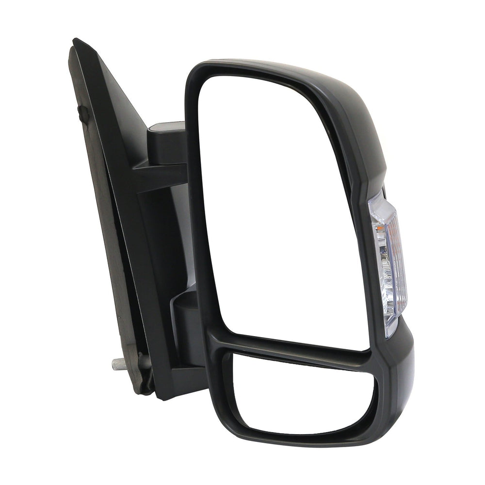 LONGLING right side mirror front view showing complete assembly and OEM fit