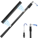 LOVEETA front packaging showing jet black grabber and included hooks for quick selection