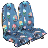 LoyaGour front seat full view protecting seat from sweat and dirt