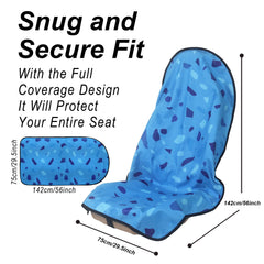 LoyaGour seat in use with gym bag protecting upholstery from sweat