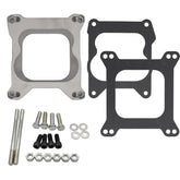 LPFIDI adapter front view showing bolt holes and clean cast finish for secure fit