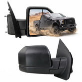 Lqito right passenger mirror front view showing clear wide-angle visibility benefit
