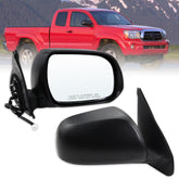 Lqito right passenger mirror front view showing exact fit and restored appearance
