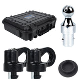 Lrichy front packaging showing full gooseneck kit and organized case benefit
