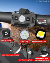LTEODCHEW lighting an RV interior to show practical cabin illumination benefit