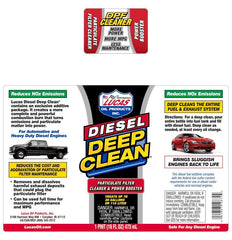 Lucas Oil 16 oz bottle next to a ruler showing compact size and portability