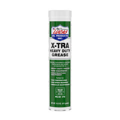 Lucas Oil front view of 14.5 oz can showing label and pack benefits