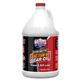 Lucas Oil gallon jug front label showing product name and capacity, clear identification benefit
