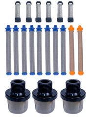 LUCKXUANYUAN front packaging showing full filter kit and parts for quick identification