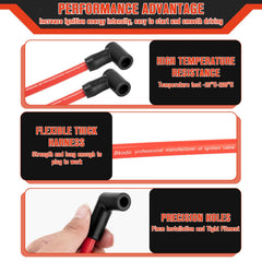 Lucky Seven coil lead and connector photo showing precise fit benefit