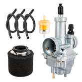 Lucky Seven carburetor front view showing intake and benefits easy replacement