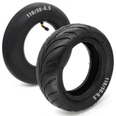 LuckySlycy front view of tire and tube package showing clear fit information
