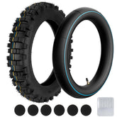 LuckySlycyc front view of tire and tube showing ready-to-install durability