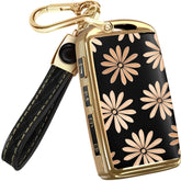 Lucrum front view of key fob cover showing fit and protection